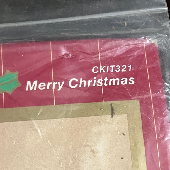 Vintage "Wreaths Unlimited" Merry Christmas 6" Twig Wreath Kit CKIT321 Unused - Picture 4 of 7